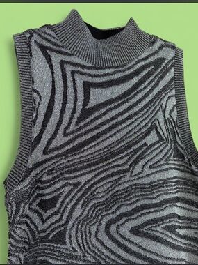 Anthropologie Knit Geometric Dress
